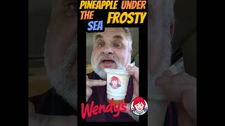 Pineapple UNDER the SEA Frosty at Wendys [upl. by Anihsit]