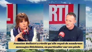 Faustine Bollaert se Confie sur le Chantage et les Messages Bizarres quelle Reçoit Quotidiennement [upl. by Khalsa860]