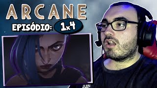 ELA VOLTOU BEMVINDA JINX  React Arcane 1x4 [upl. by Aksoyn]