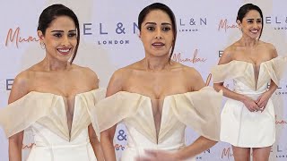 Nushrat Bharucha Shines at the Exclusive El amp N London Launch [upl. by Ellainad548]