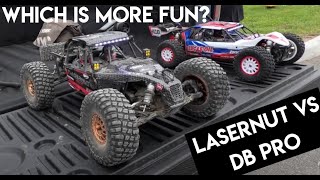 LOSI LASERNUT vs TENACITY DB PRO Which is Faster Which is more Fun  Netcruzer RC [upl. by Paapanen]