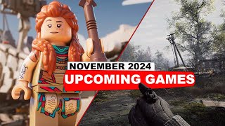 Top 10 Games You Need to Play This November 2024 [upl. by Edras]