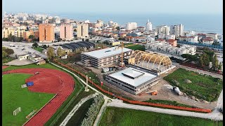 Iniziati i lavori per la costruzione della nuova palestra del Polo Scolastico  Senigallia AN [upl. by Karalynn335]