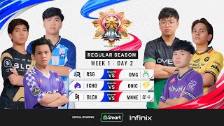 🔴LIVE  MPL PH S13  FILIPINOWeek1 Day 2 [upl. by Tudor]