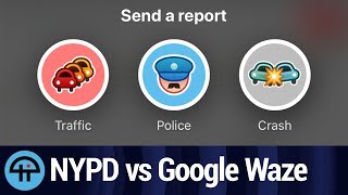 Police to Waze Stop Reporting DUI Checkpoints amp Speed Traps [upl. by Flatto]