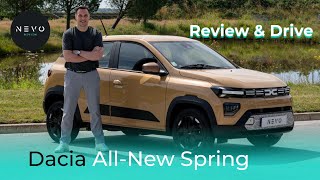 AllNew Dacia Spring  Review amp Drive [upl. by Broucek]