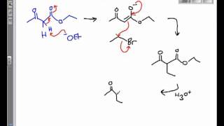 The Acetoacetic Ester Synthesis [upl. by Ardisi]