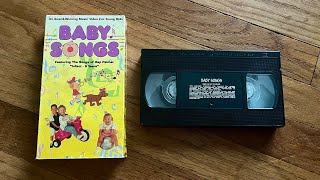 Opening to Baby Songs 1999 VHS [upl. by Uranie]