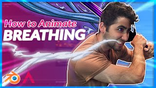 How to Animate BREATHING in Blender  Keep your character alive [upl. by Chatterjee941]