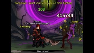 AQW Dragon of Time 415744 damage noncrit [upl. by Whorton]