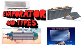 EVAPORATORS  TYPES OF EVAPORATORS  HVAC [upl. by Fronniah]