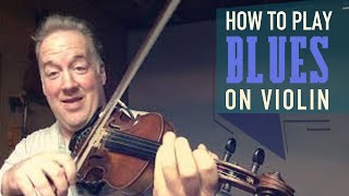 Blues Violin Tutorial  Play Along Blues Fiddle Licks [upl. by Remde]