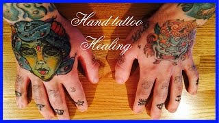 THE BEST WAY TO HEAL A HAND TATTOO [upl. by Eibor]