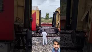 Railway coupling  The Dangerous Jobs shorts ☺️ please subscribeI am reaction this video [upl. by Bumgardner866]