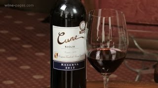 CVNE Cune Rioja Reserva 2012 wine review [upl. by Rizzi990]