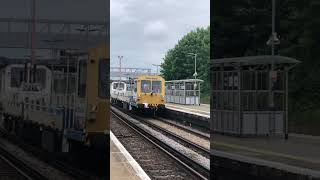 Balfour Beatty passing Gillingham station [upl. by Berlin]