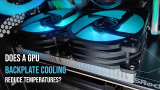 Unbox GPU Backplate Aluminum Heatsink Cooler on RX7900XTX  Asrock Taichi [upl. by Lisabeth]