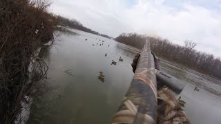 River Duck Hunt  Ohio [upl. by Aimit]