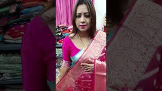 Silk Banarasi special live WhatsApp for booking 93306 75082 [upl. by Ahcim520]