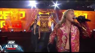 Fozzy  Judas Live at AEW All In London 2023 [upl. by Dupuy]