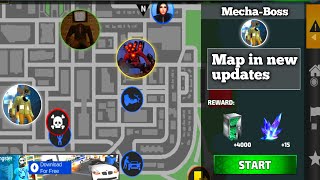 Vice town in Map shop in new updates Mecha Boss rope hero vice town [upl. by Warila]