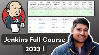 Jenkins Full Course 2023  Jenkins Tutorial For Beginners [upl. by Halak380]