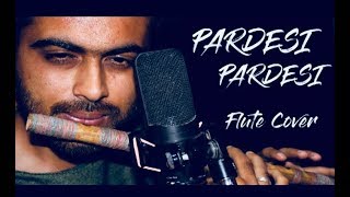 Pardesi Pardesi jana nahi  Unplugged  Sad  Flute cover  Karan Thakkar  Divine flute [upl. by Initirb158]