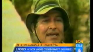 BIOGRAFIA DEL PROFESOR SALVADOR SANCHEZ CEREN PRESIDENTE ELECTO DE EL SALVADOR CANAL 2 [upl. by Norvun]