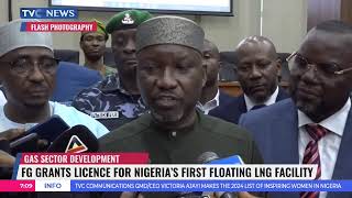 Federal Government Grants Licence For Nigerias First Floating LNG Facility For Gas Sector [upl. by Staffan]