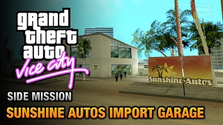 GTA Vice City  Sunshine Autos Import Garage Grand Theft Auto Trophy [upl. by Amerak]