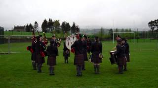 Perth And District Pipe Band Kinross Perthshire Scotland [upl. by Outlaw]