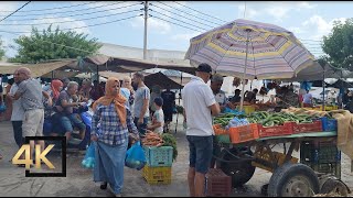 Tunisia 🇹🇳 Walking Tour  Kelibia Tunisia  Travel Vlog  قليبية تونس [upl. by Freedman]