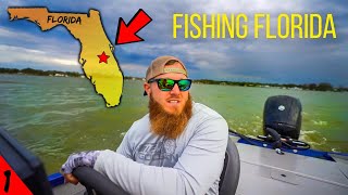 Fishing the BEST Bass Lakes in FLORIDA part 1 Let the Adventure BEGIN [upl. by Nivlad]