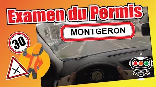 Examen du Permis Montgeron [upl. by Tnecnev]