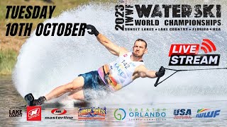 2023 IWWF World Waterski Championships  Day 1 [upl. by Arayt769]