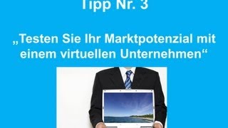 Selbständig machen ohne Kapital 3  Das Marktpotenzial ergründen [upl. by Nevek]