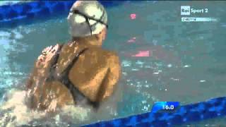 Campionati Italiani di Nuoto 2012  Finale 50m Rana Donne [upl. by Ynez388]