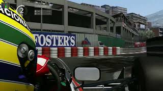 Ayrton Senna Monaco 1990 Assetto Corsa [upl. by Licko970]