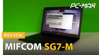 Test  Review MIFcom SG7M  GTX 970M  Gaming Notebook [upl. by Aralc604]