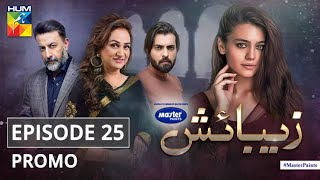 Zebaish  Episode 25  Promo  Digitally Powered By Master Paints  HUM TV  Drama [upl. by Nolyarb]