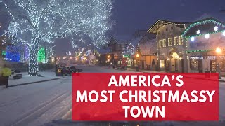 Is this the most magical Christmas town in America [upl. by Arand]