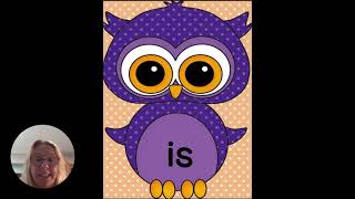 Master 10 Dolch PrePrimer Sight Words with Purple Owl Flashcards Set 2  Fun Fall Learning for Kids [upl. by Sieracki]