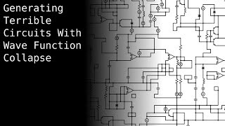 Procedurally Generating Circuit Diagrams using Wave Function Collapse [upl. by Eerrehs249]