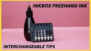 inkbox freehand ink  interchangeable tips [upl. by Voletta]