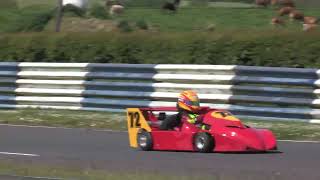 Vintage Karting  The Big One 2011  dual engine karts  drifting power speed [upl. by Ettenaj]