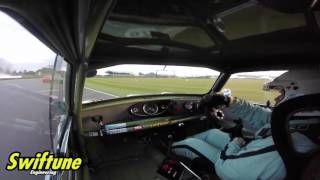 Swiftune Mini 119mph overtake round the outside at Goodwood 74MM [upl. by Anitel]