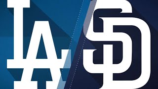 Lauers 8 23 strong lead Padres to 41 win 71018 [upl. by Eldred]