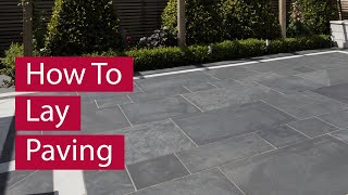 How to Lay Paving [upl. by Eiramenna251]