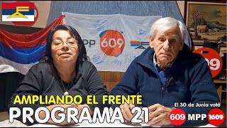 Ampliando el Frente  Programa 21 [upl. by Giraldo]