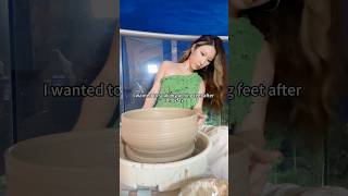 Making a foot soak basin part 3 fix the crack ceramics pottery [upl. by Meda]